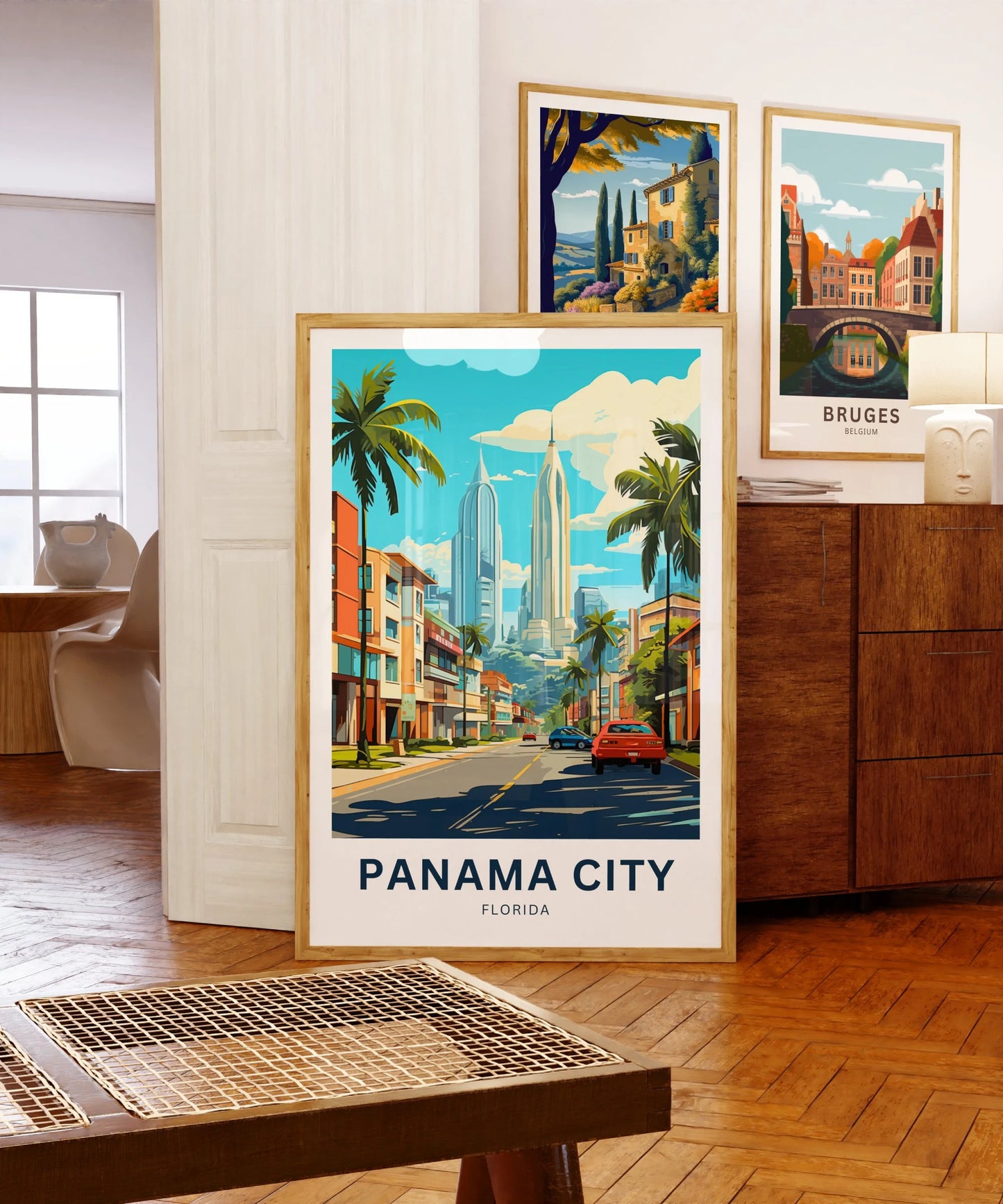 Panama City Travel Poster