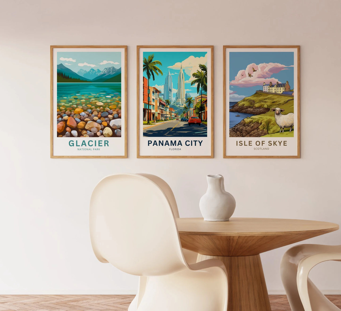 Panama City Travel Poster