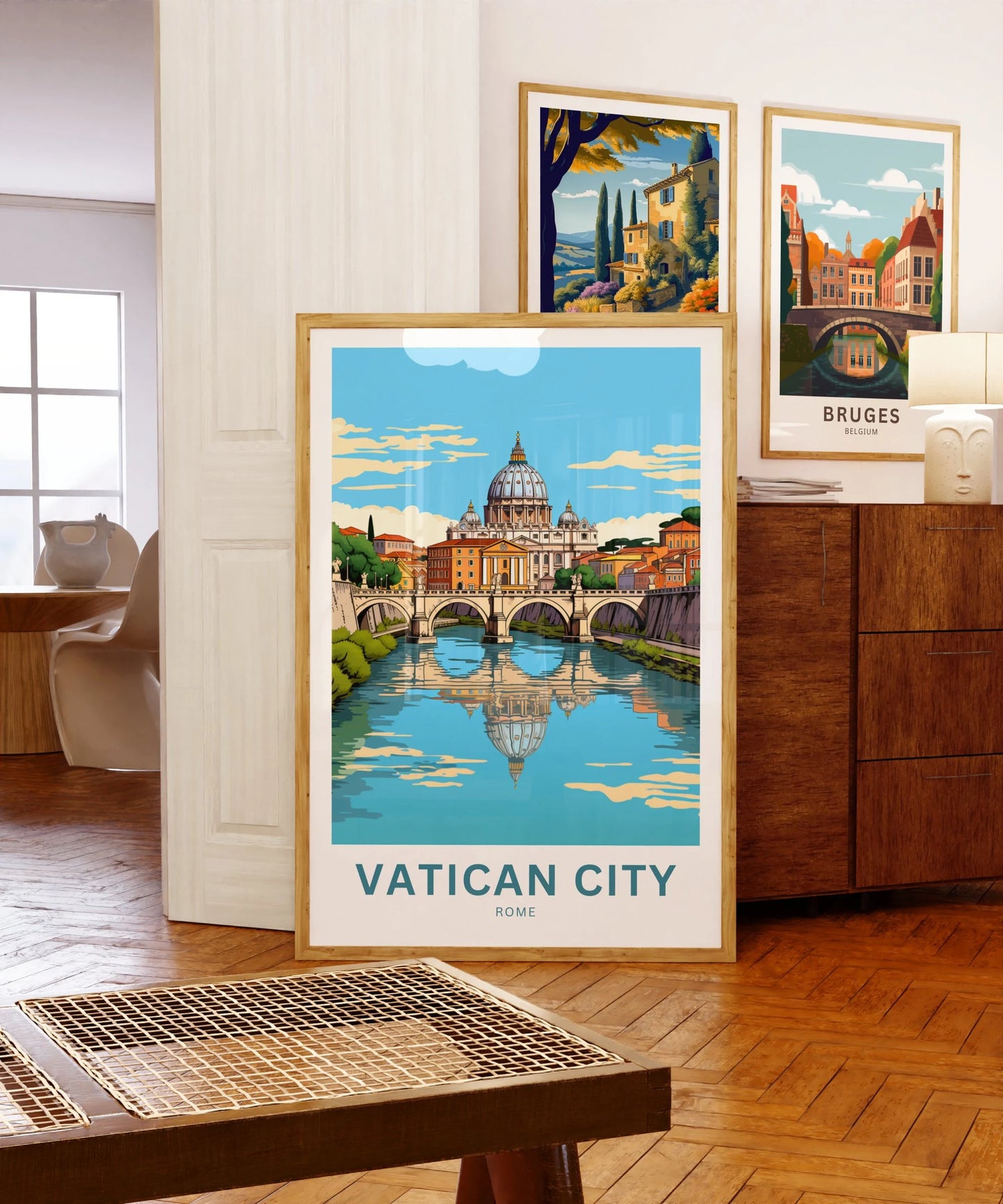 Vatican travel print