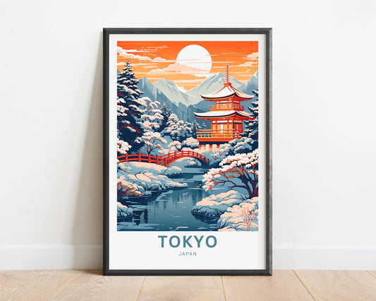 Tokyo Travel Poster