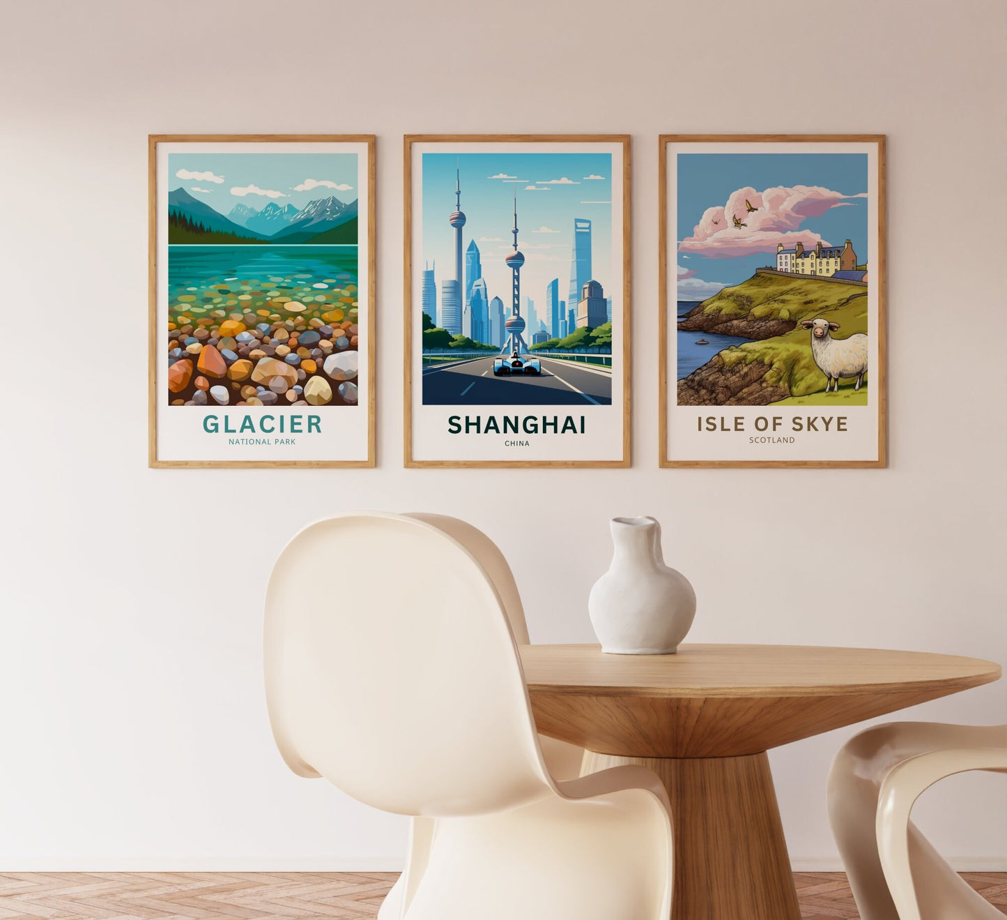 Shanghai Travel Poster