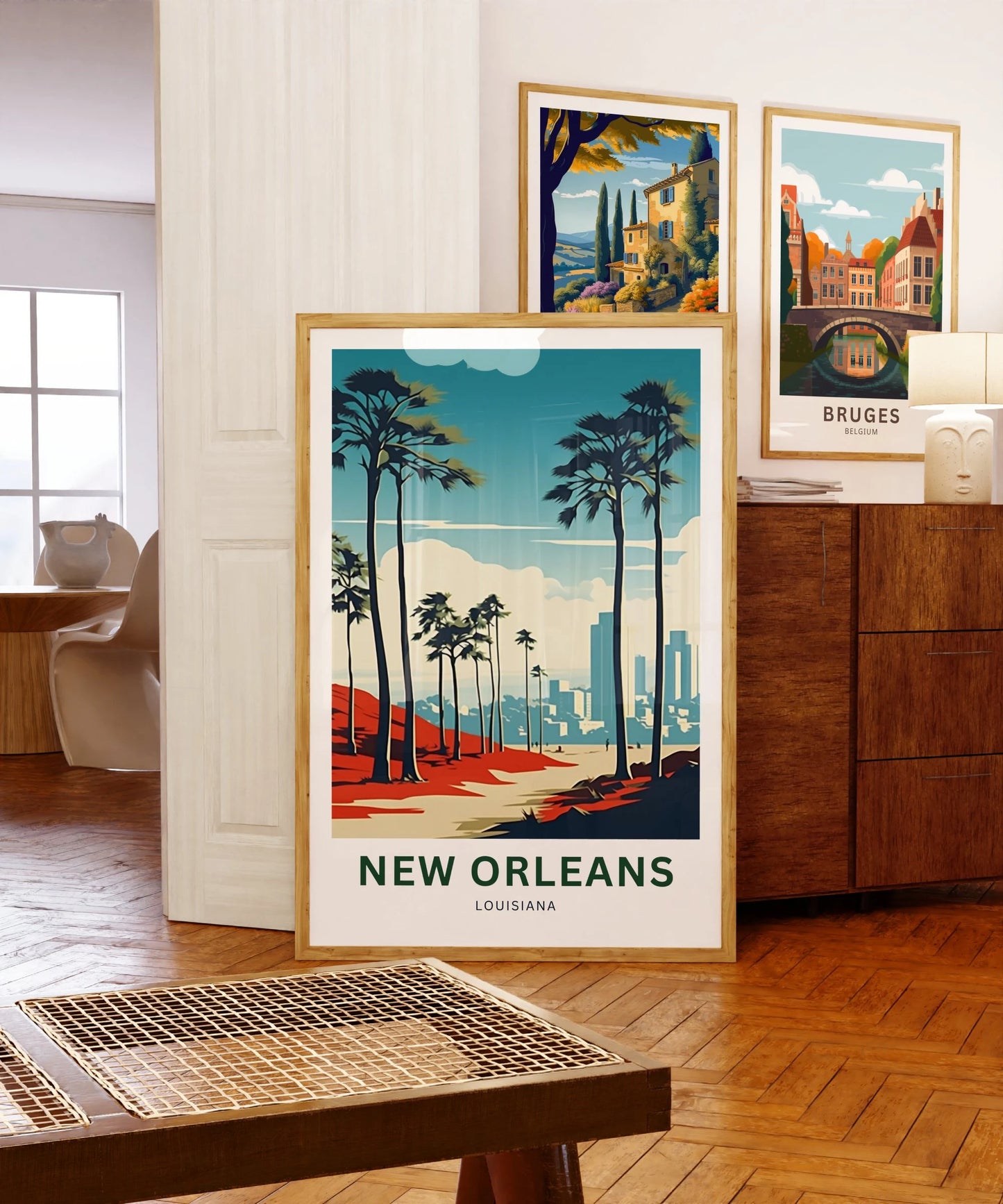 New Orleans Travel Poster