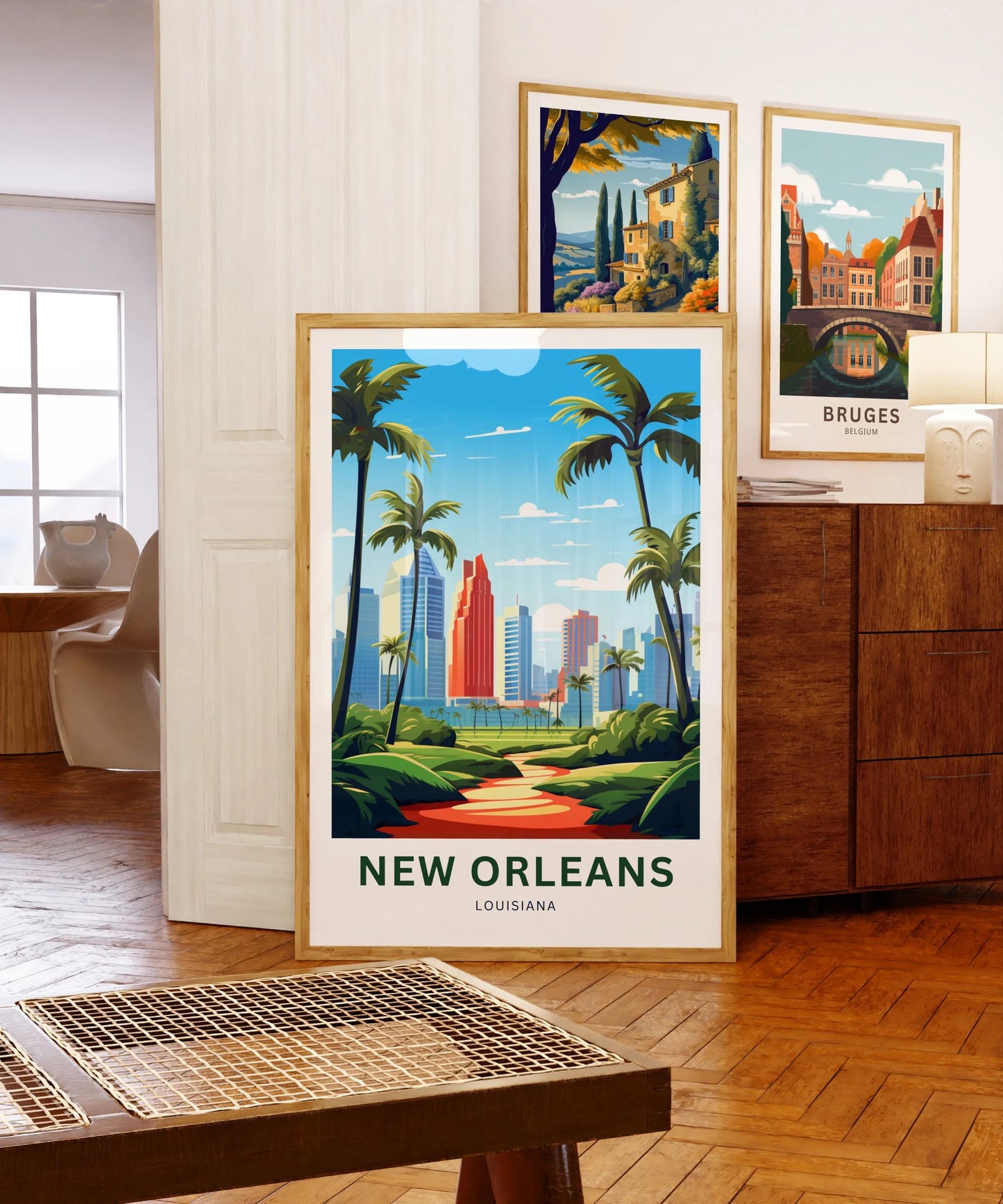 New Orleans Travel Poster