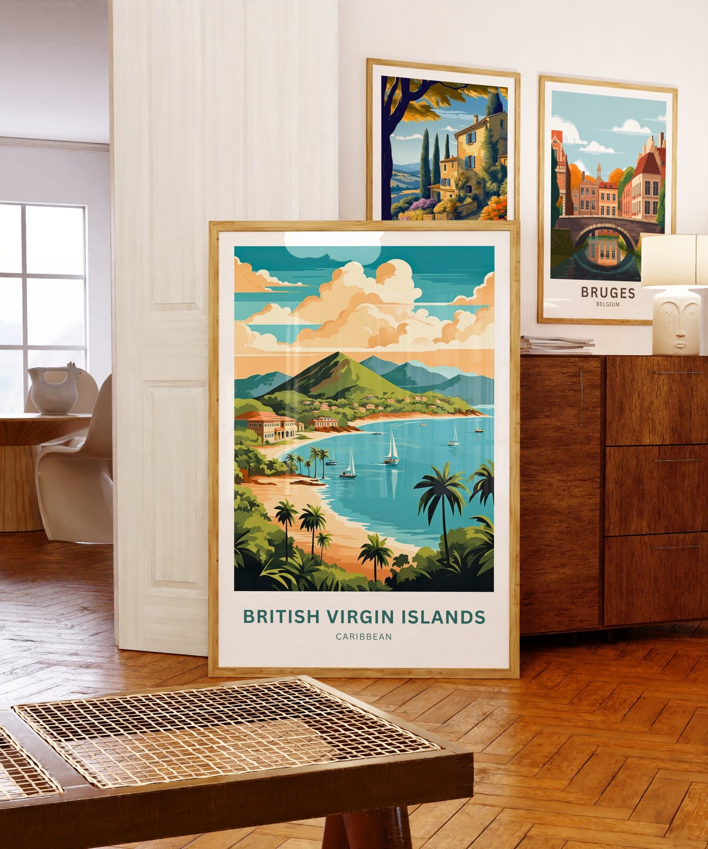 British Virgin Islands Travel Poster
