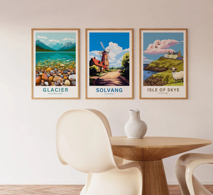 Solvang Travel Poster