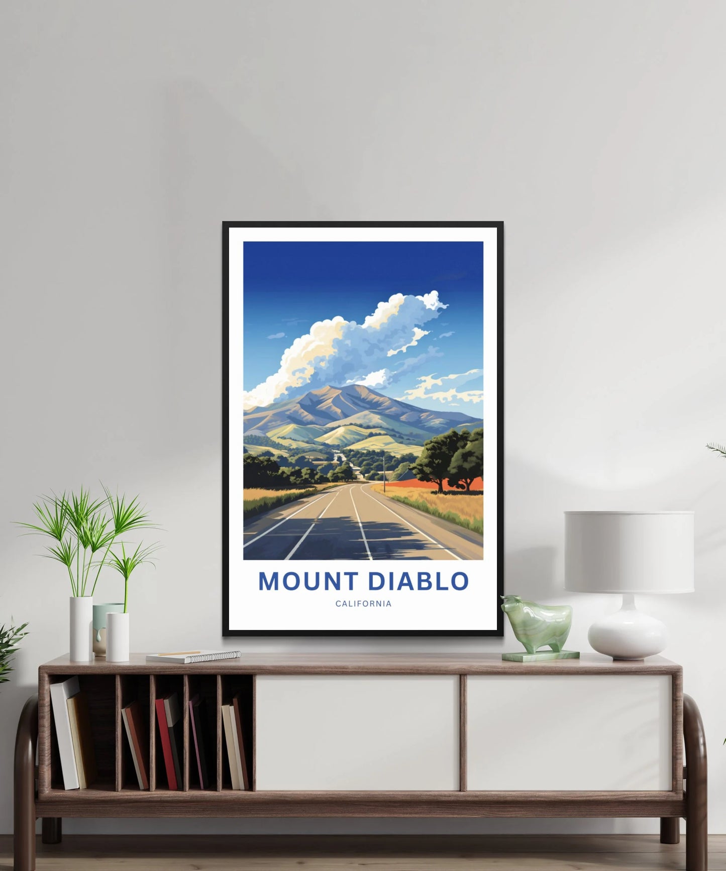 Mount Diablo Travel Poster