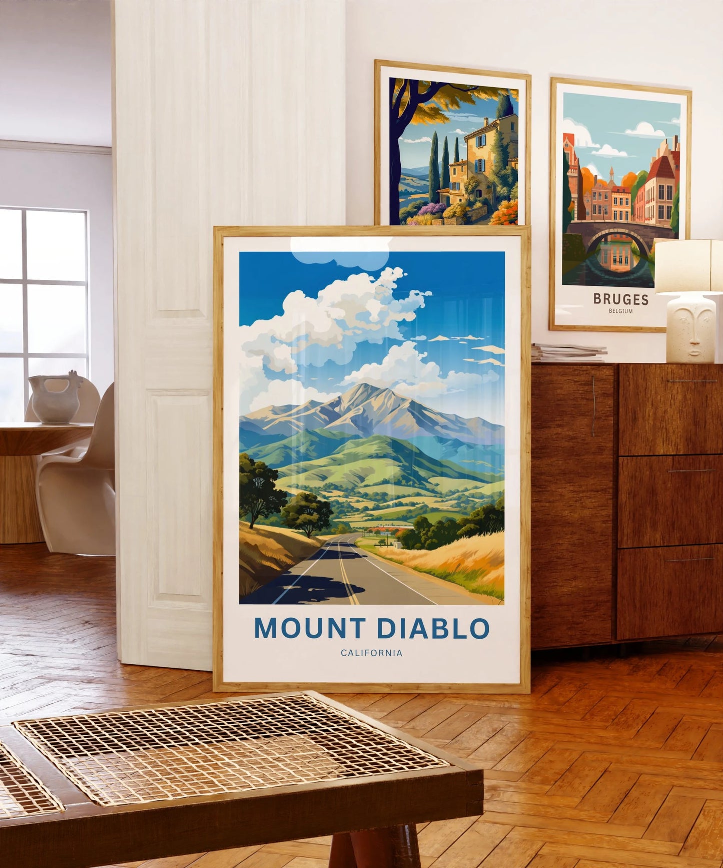 Mount Diablo Travel Poster