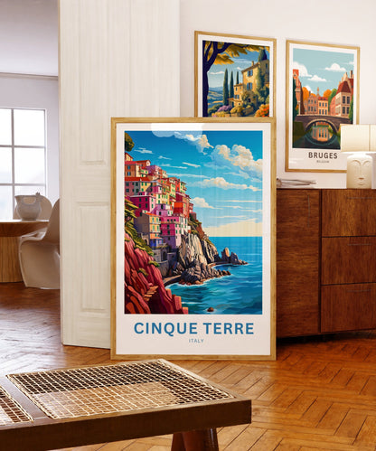 Cinque Terre Travel Poster