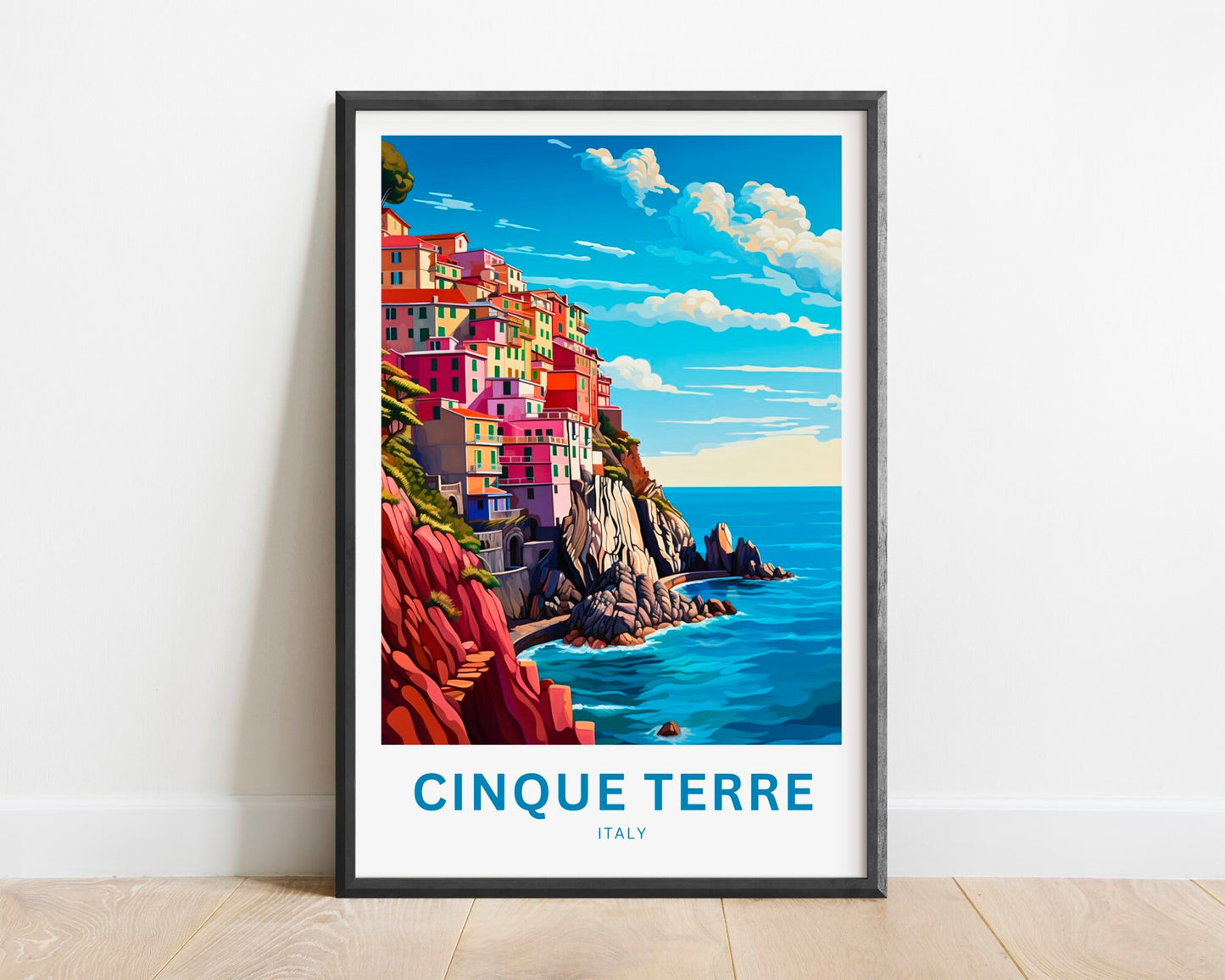 Cinque Terre Travel Poster