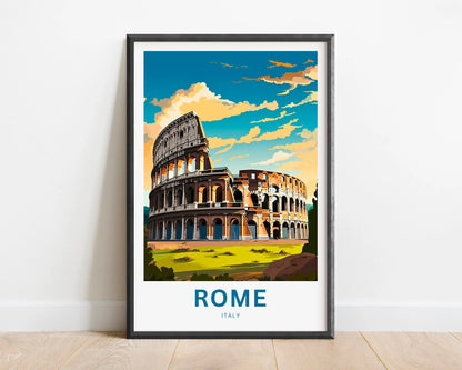 Rome travel print