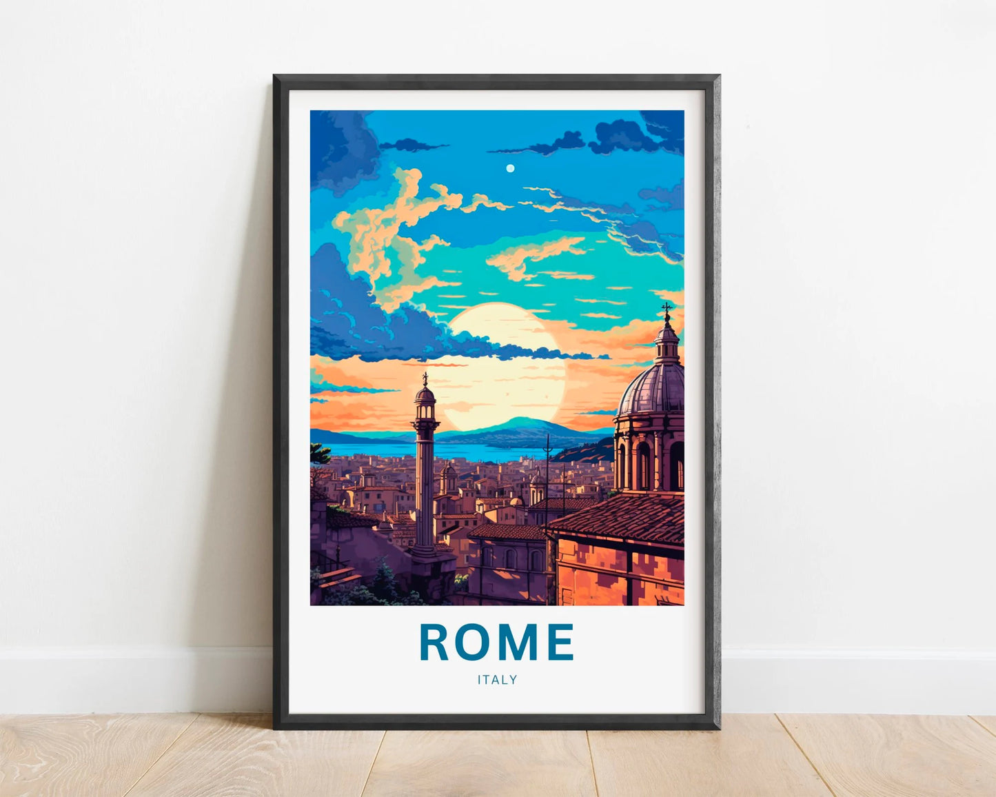 Rome travel print