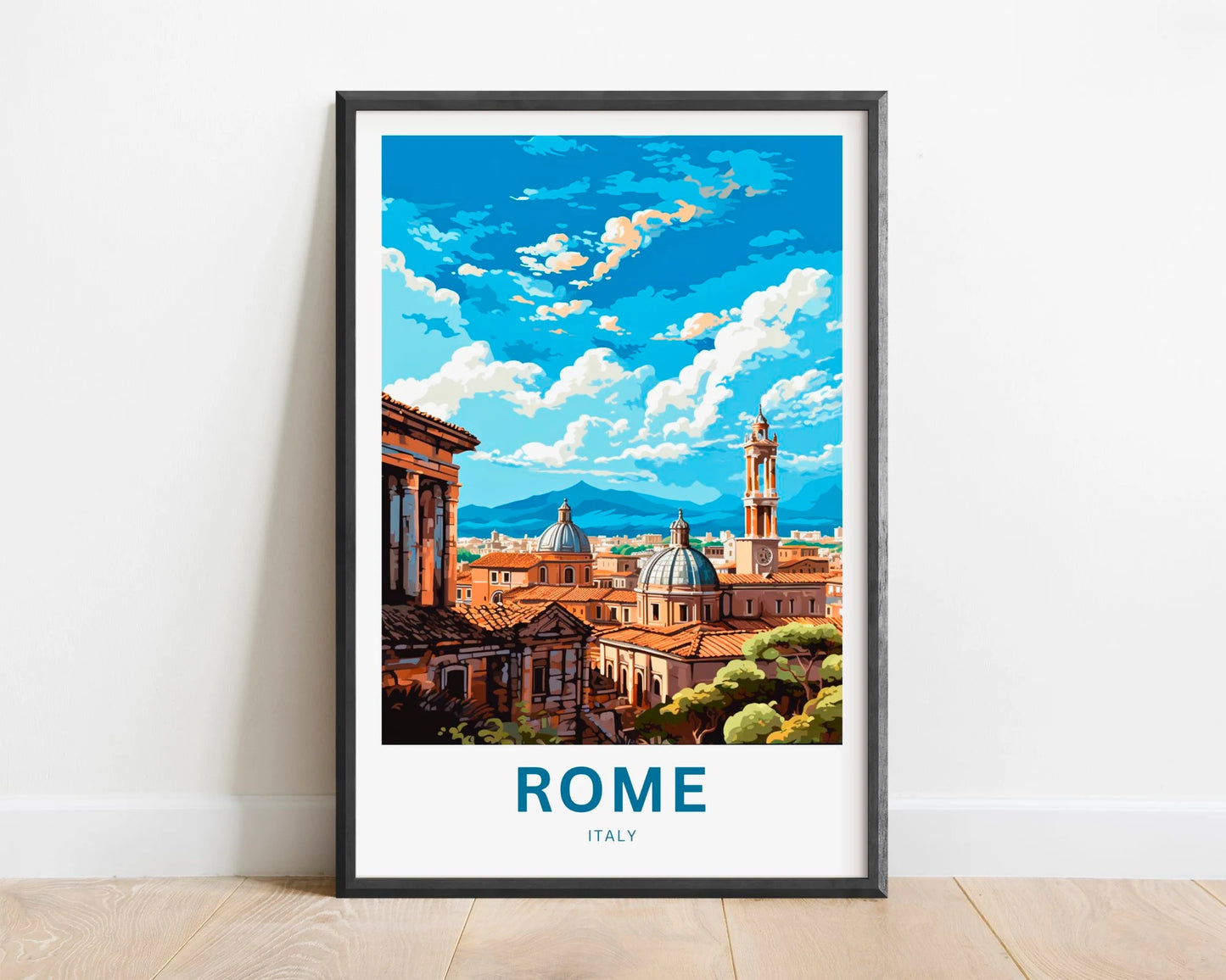 Rome travel print