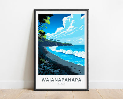 Waianapanap Travel Poster