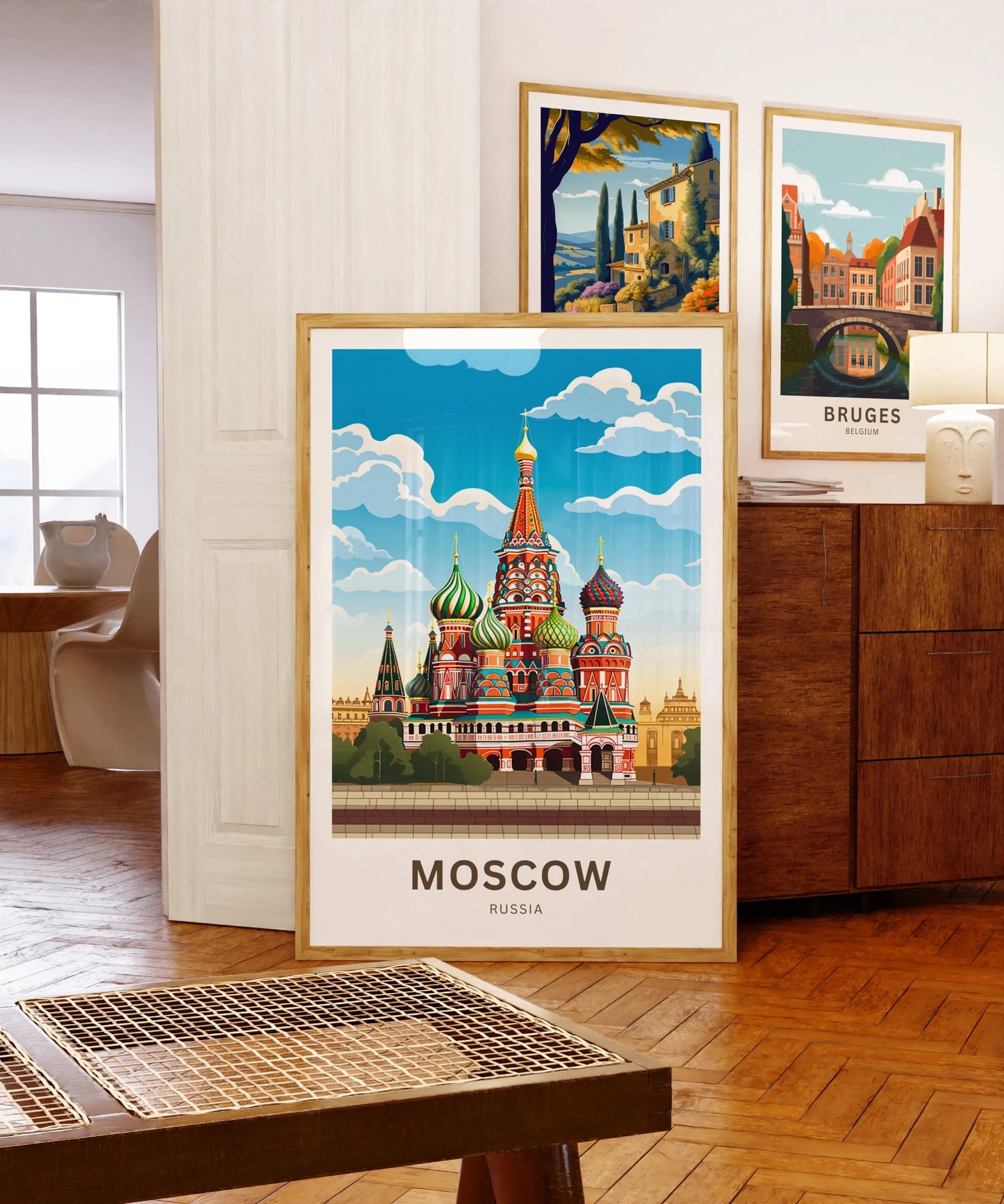 Moscow Travel Poster