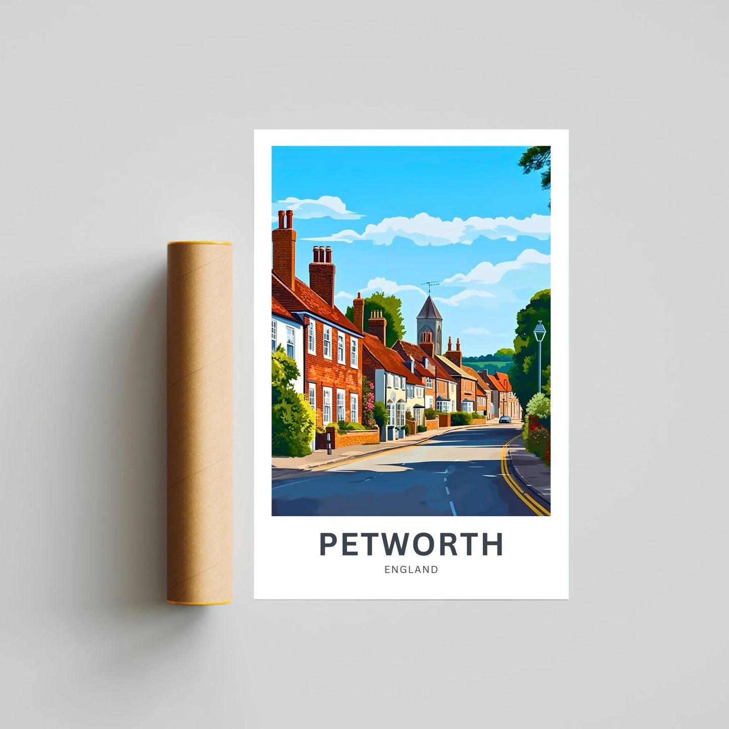 Petworth Travel Poster