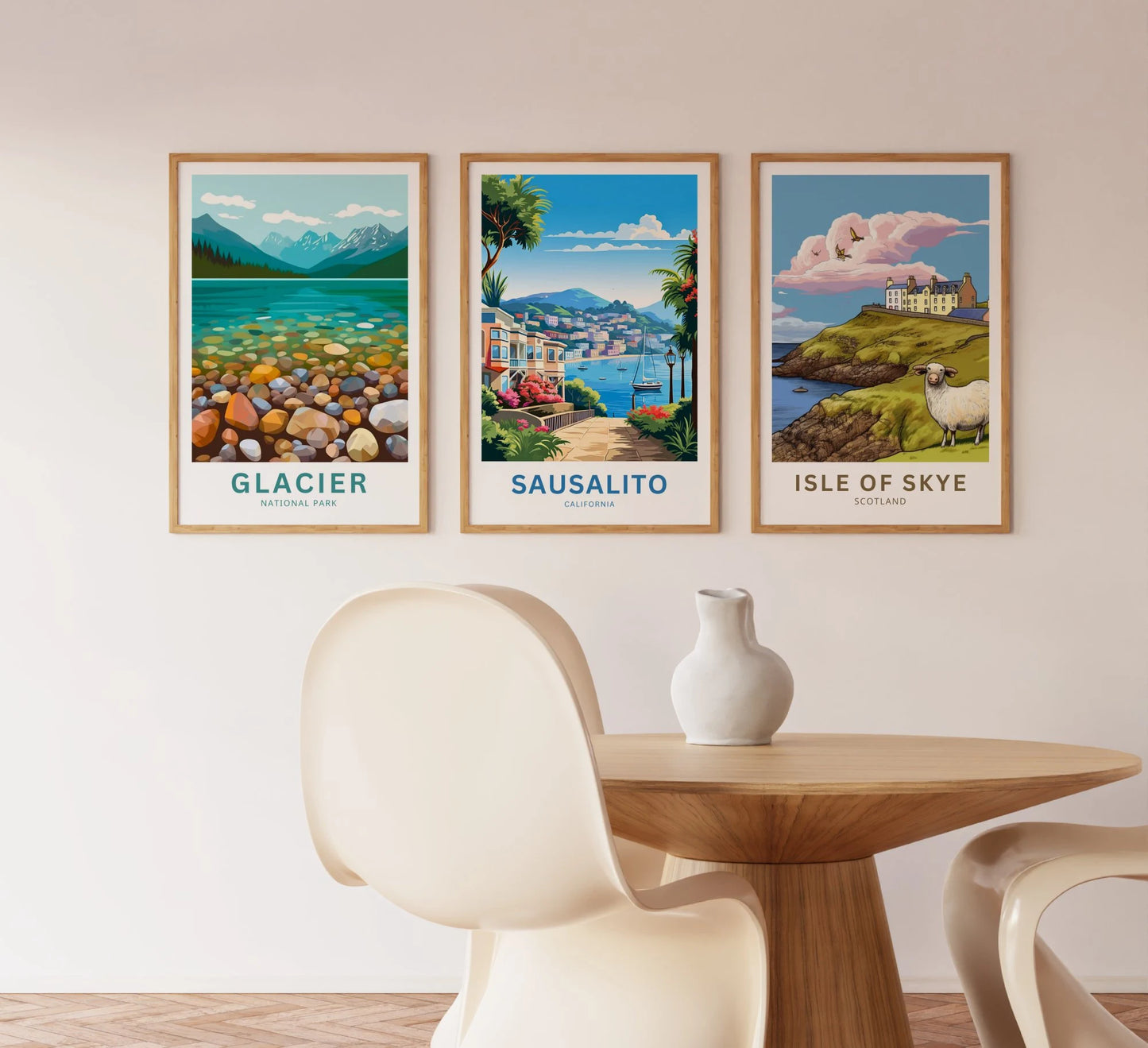 Sausalito Travel Poster