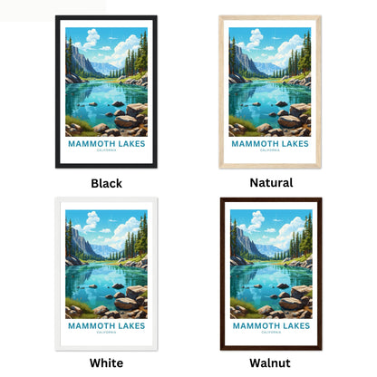 Mammoth Lakes Travel Poster