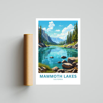 Mammoth Lakes Travel Poster