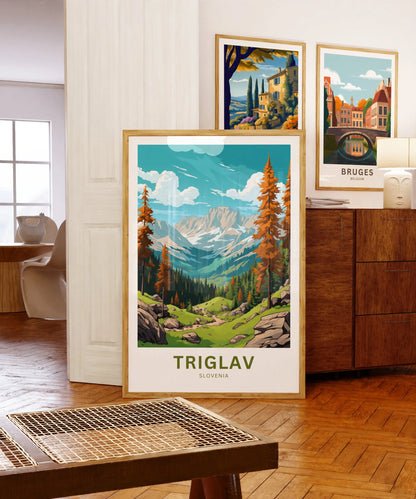 Triglav Travel Poster