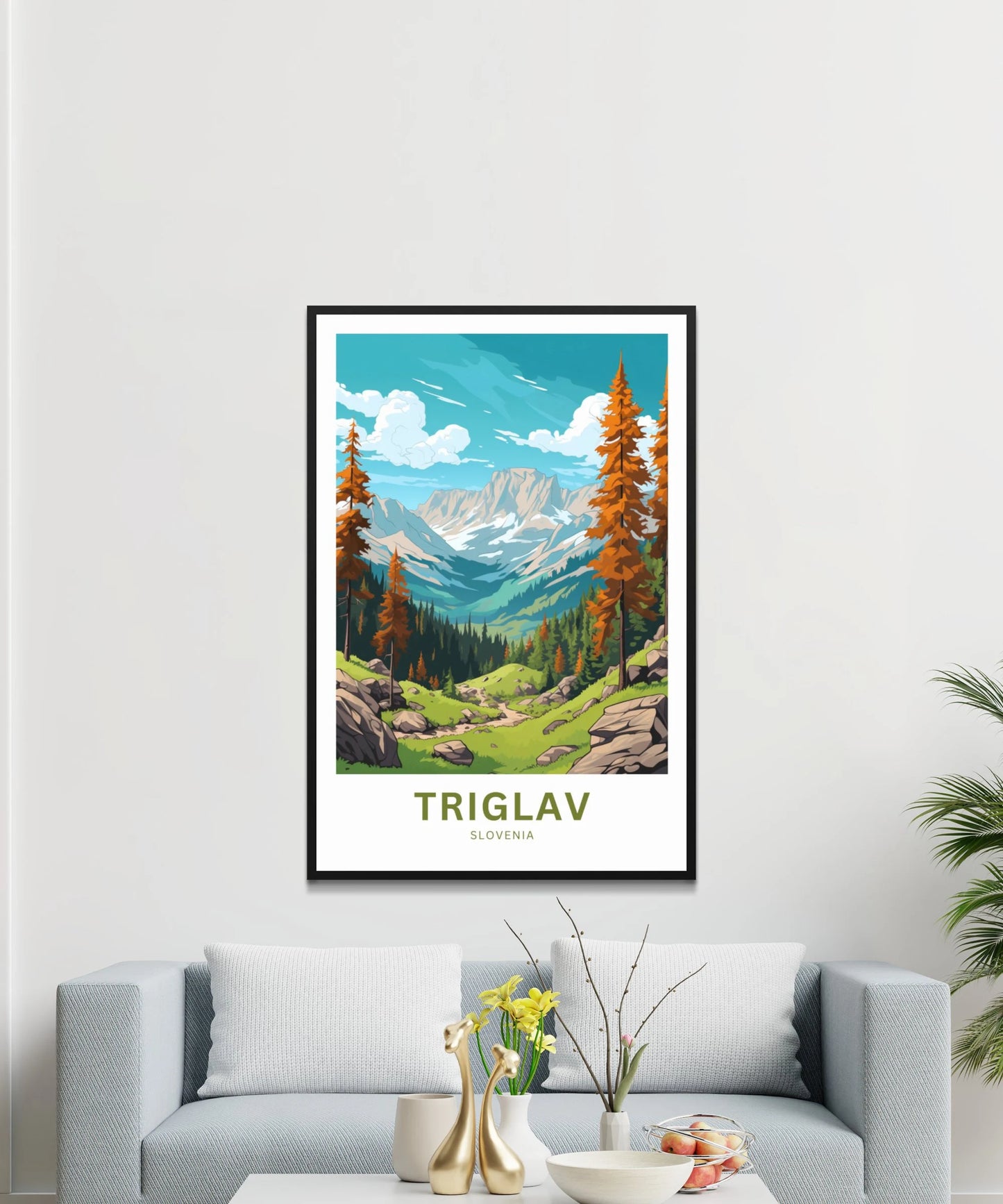 Triglav Travel Poster