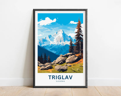 Triglav Travel Poster