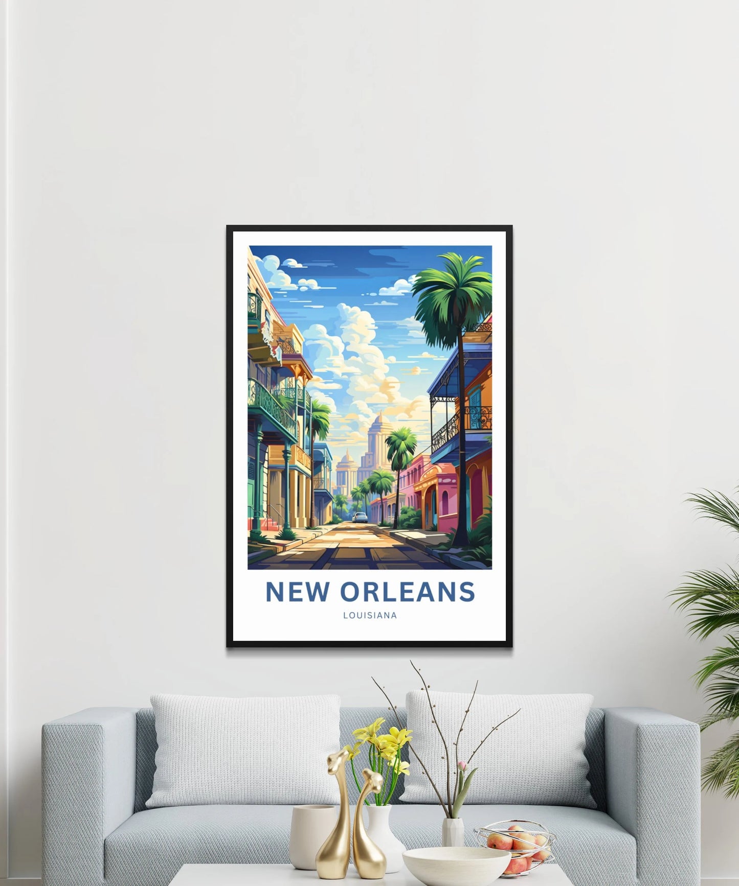 New Orleans Travel Poster