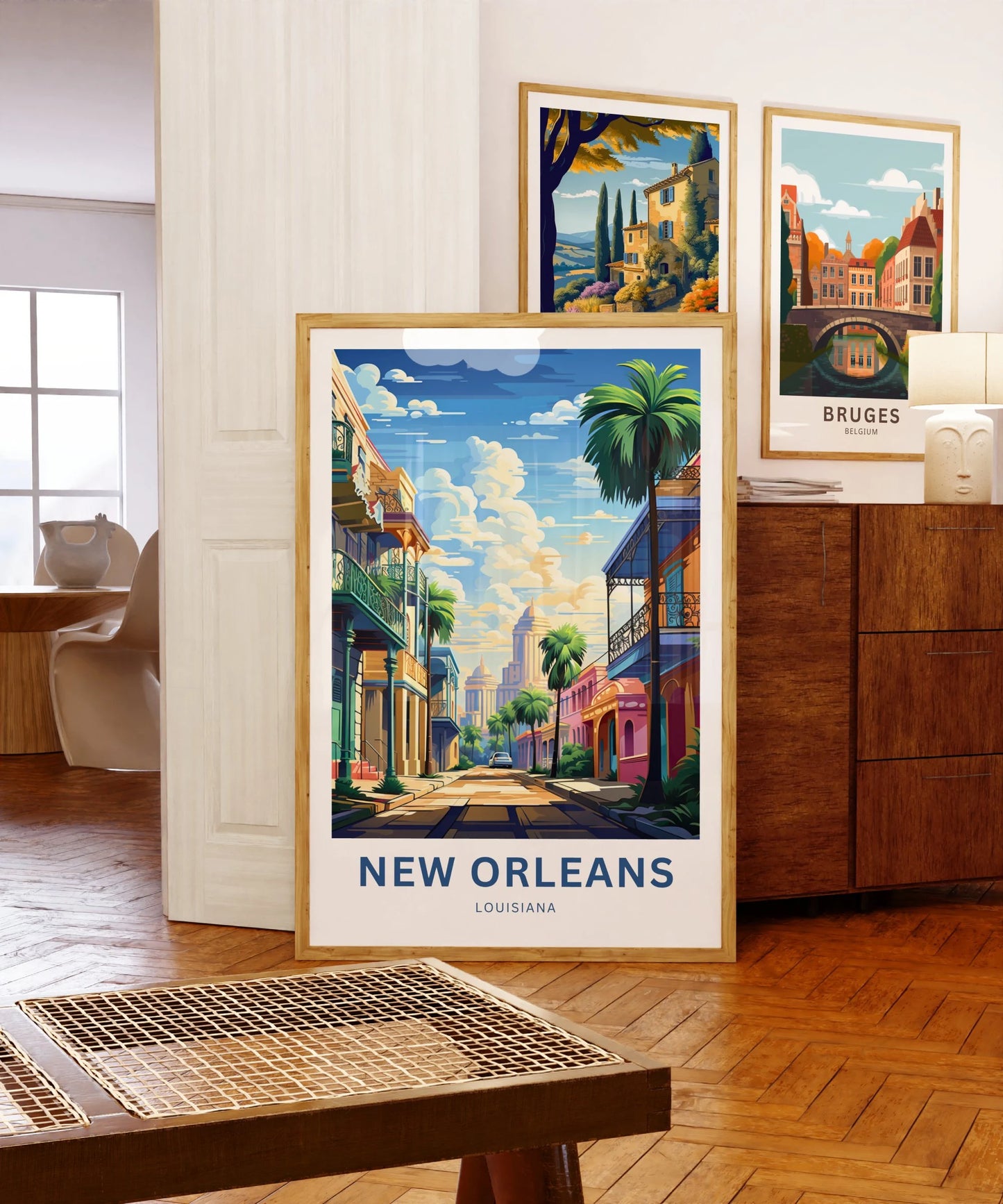 New Orleans Travel Poster