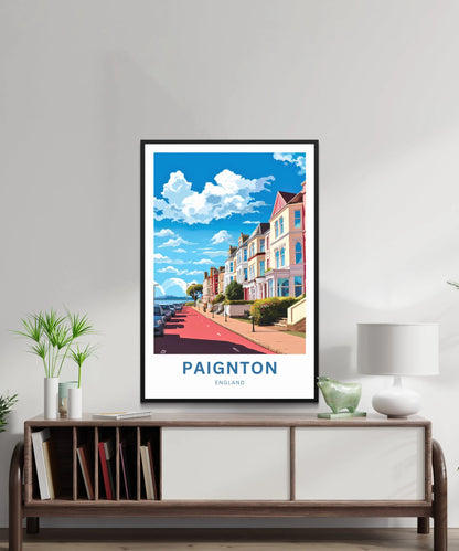 Paignton Travel Poster