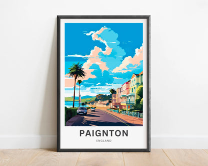 Paignton Travel Poster