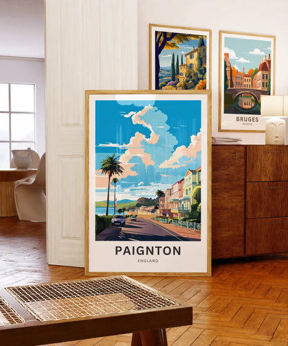 Paignton Travel Poster