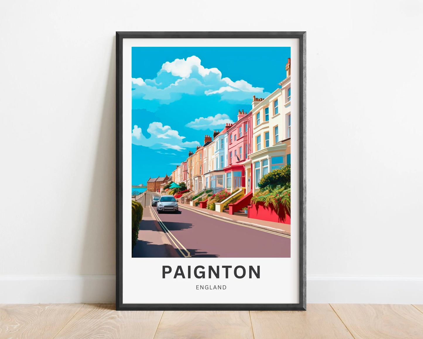 Paignton Travel Poster