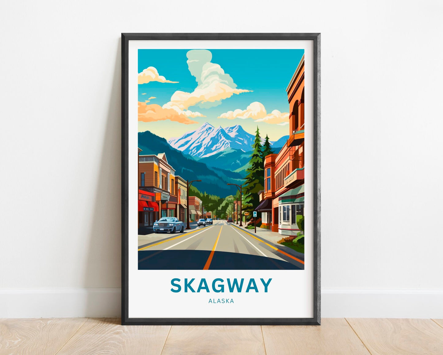 Skagway Travel Poster