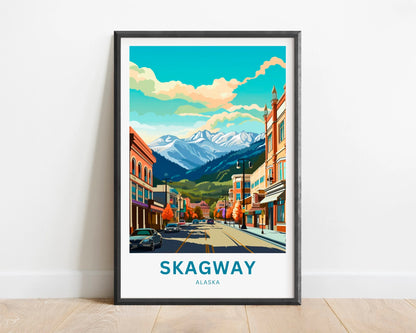 Skagway Travel Poster