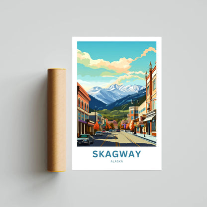 Skagway Travel Poster