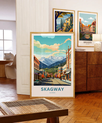 Skagway Travel Poster