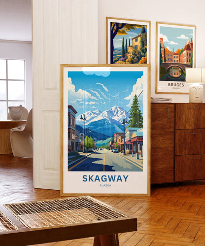 Skagway Travel Poster