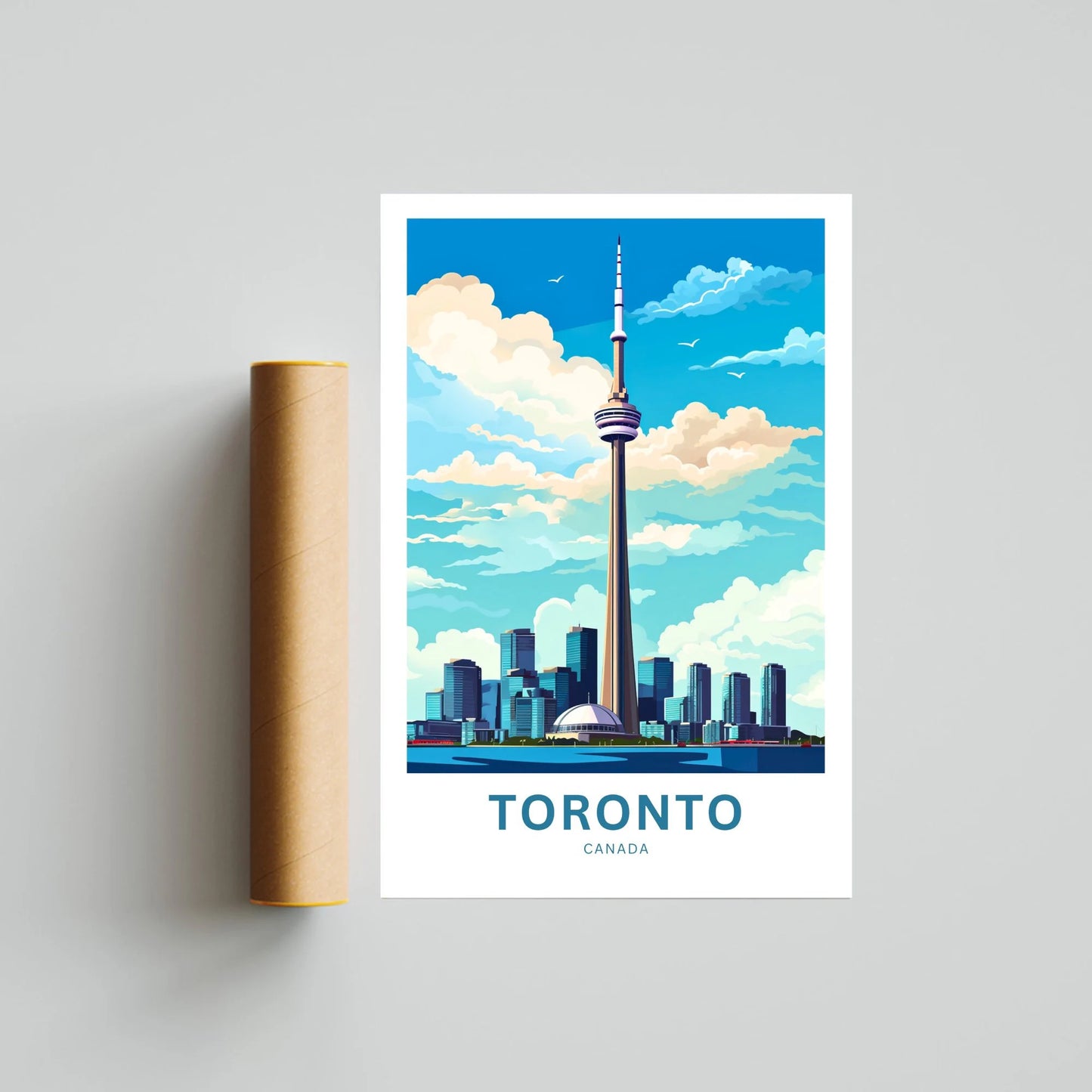 Toronto Travel Poster