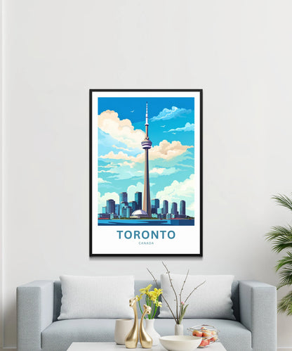 Toronto Travel Poster