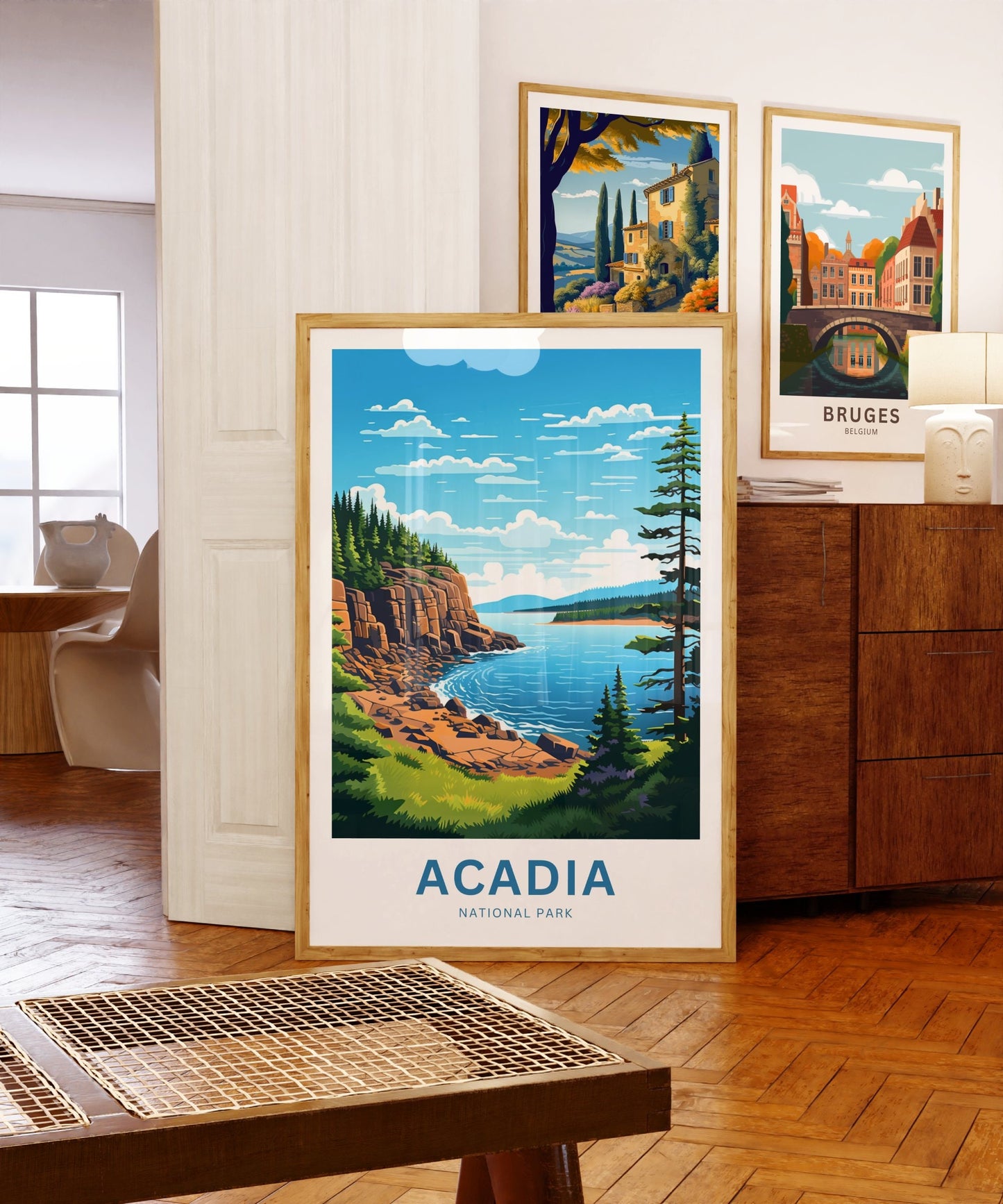 Acadia National Park Travel Poster