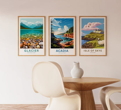 Acadia Travel Poster