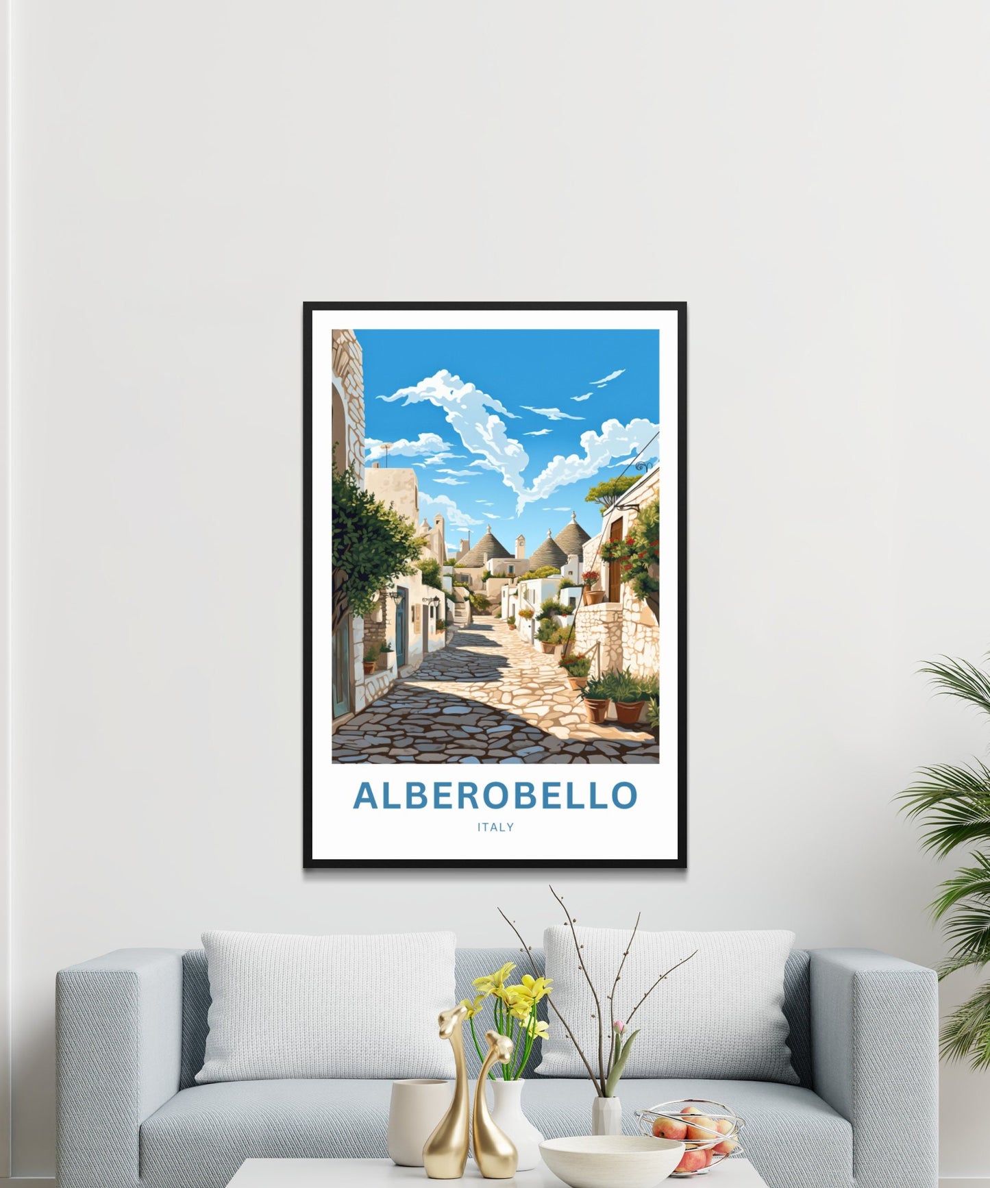 Alberobello Travel Print - Historic Beauty