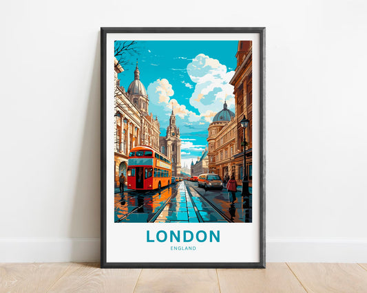 London Travel Poster