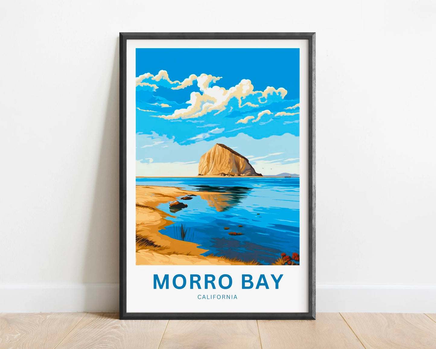 Morro Bay Travel Poster