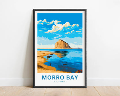 Morro Bay Travel Poster