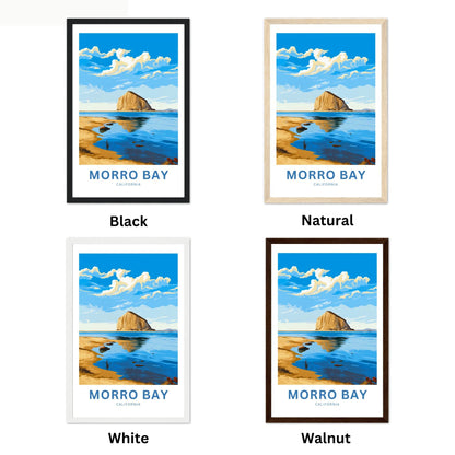 Morro Bay Travel Poster