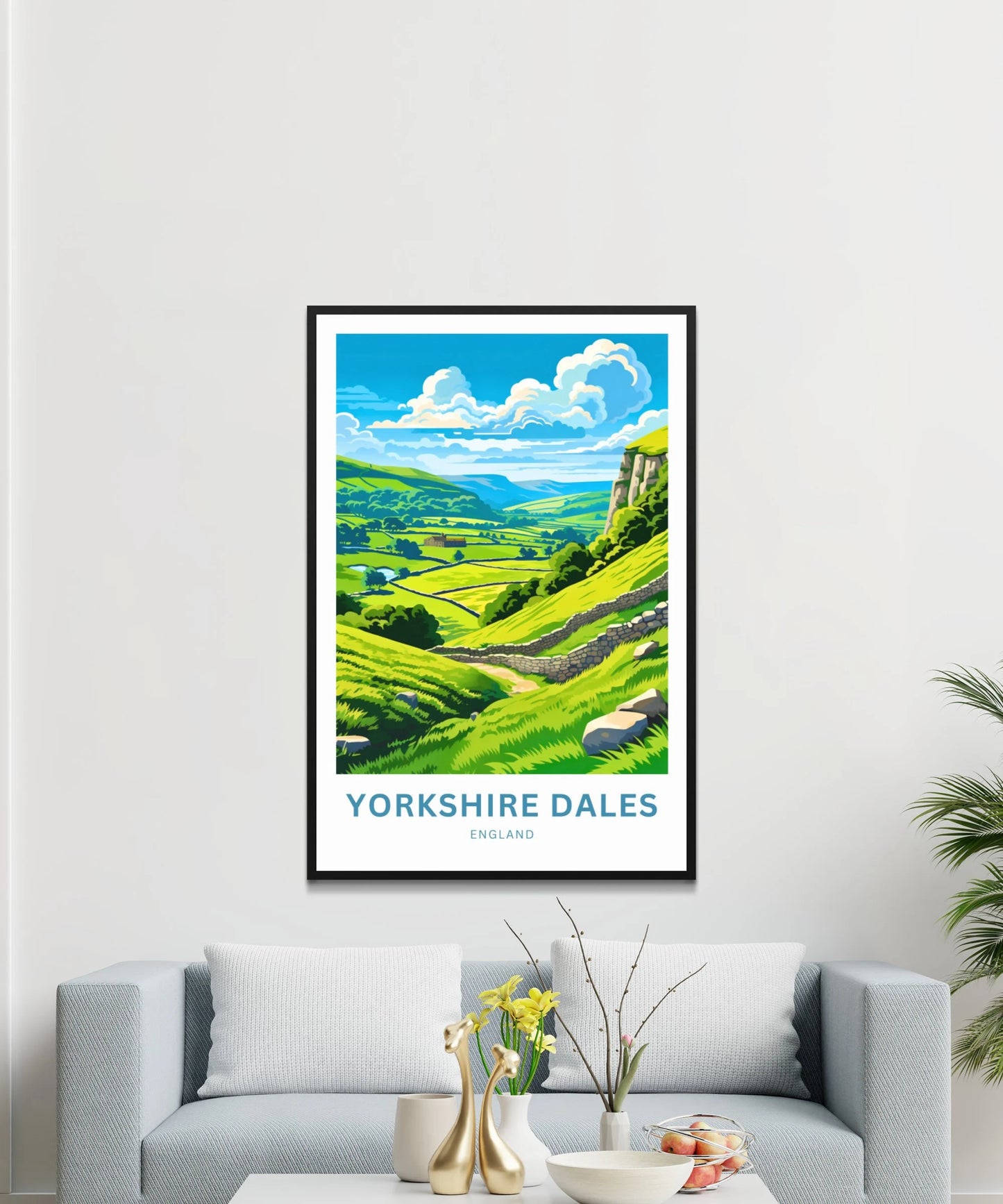 Yorkshire Dales  Travel Poster