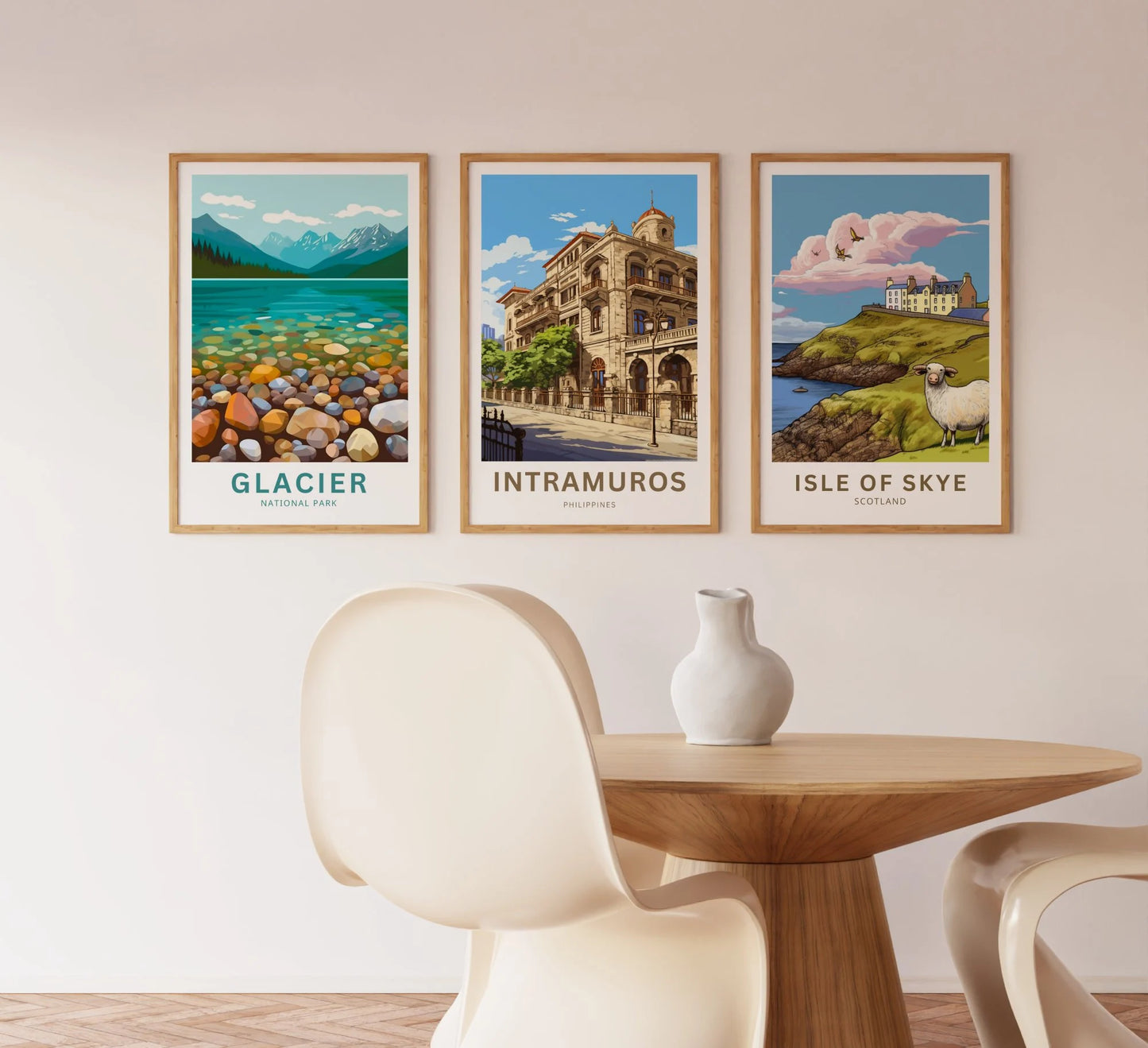 Intramuros Travel Poster
