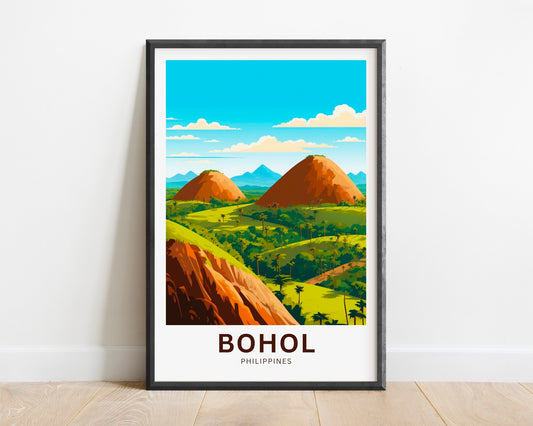 Bohol Travel Poster