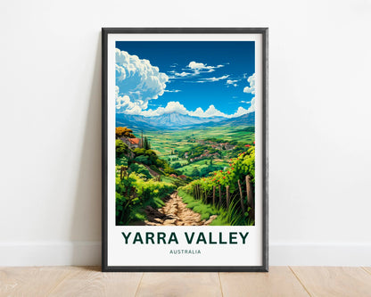 Yarra Valley Travel Poster