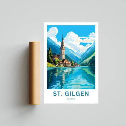 St. Gilgen Travel Poster